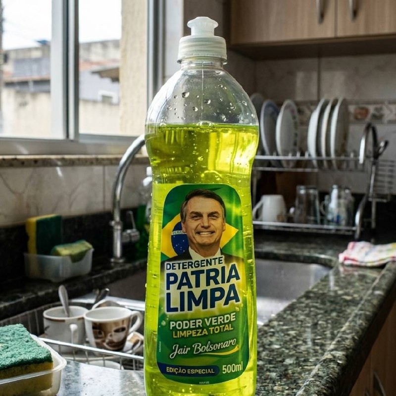 Detergente Bolsonaro parceria com Ypê